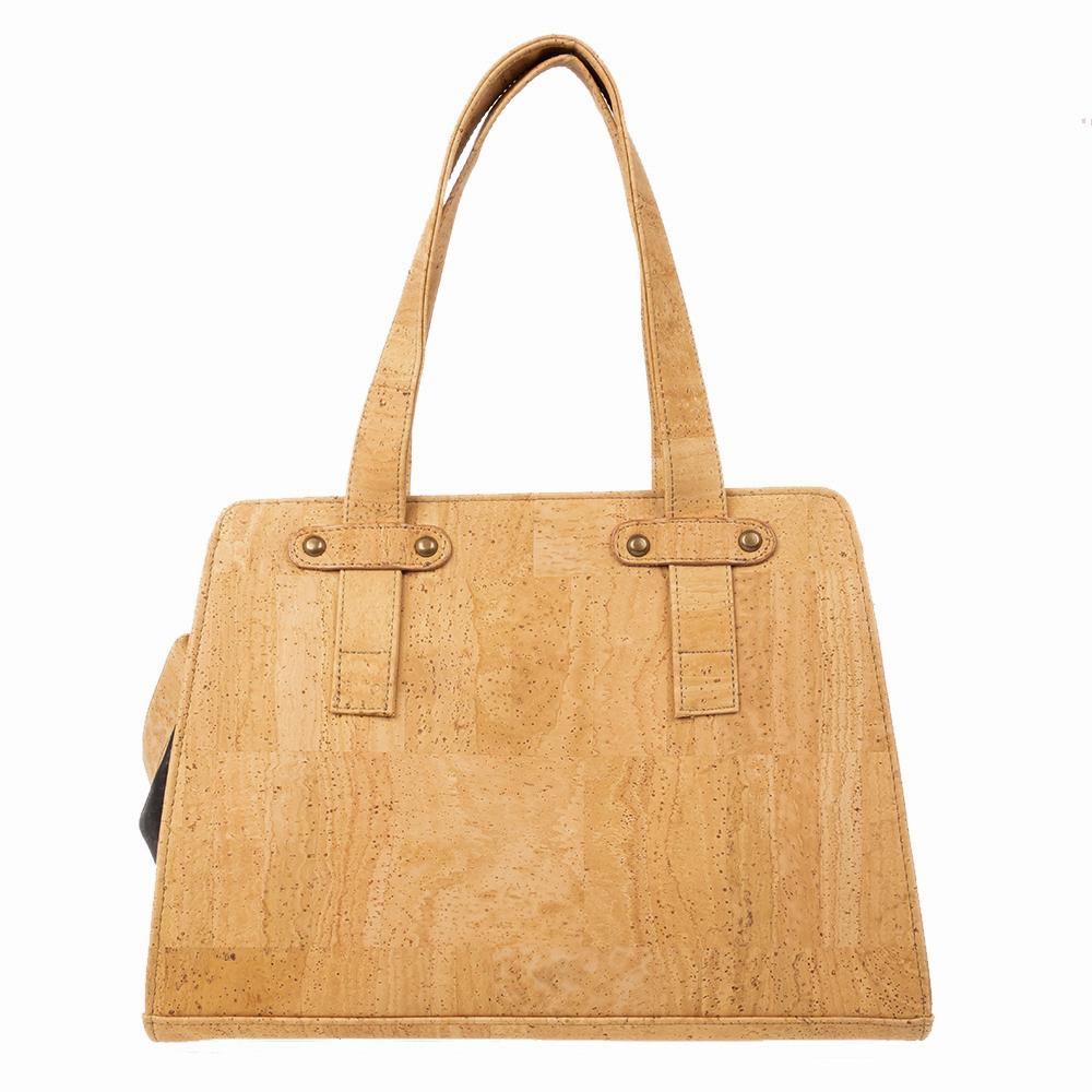 Parker Vegan Purse Natural Cork Eve Cork