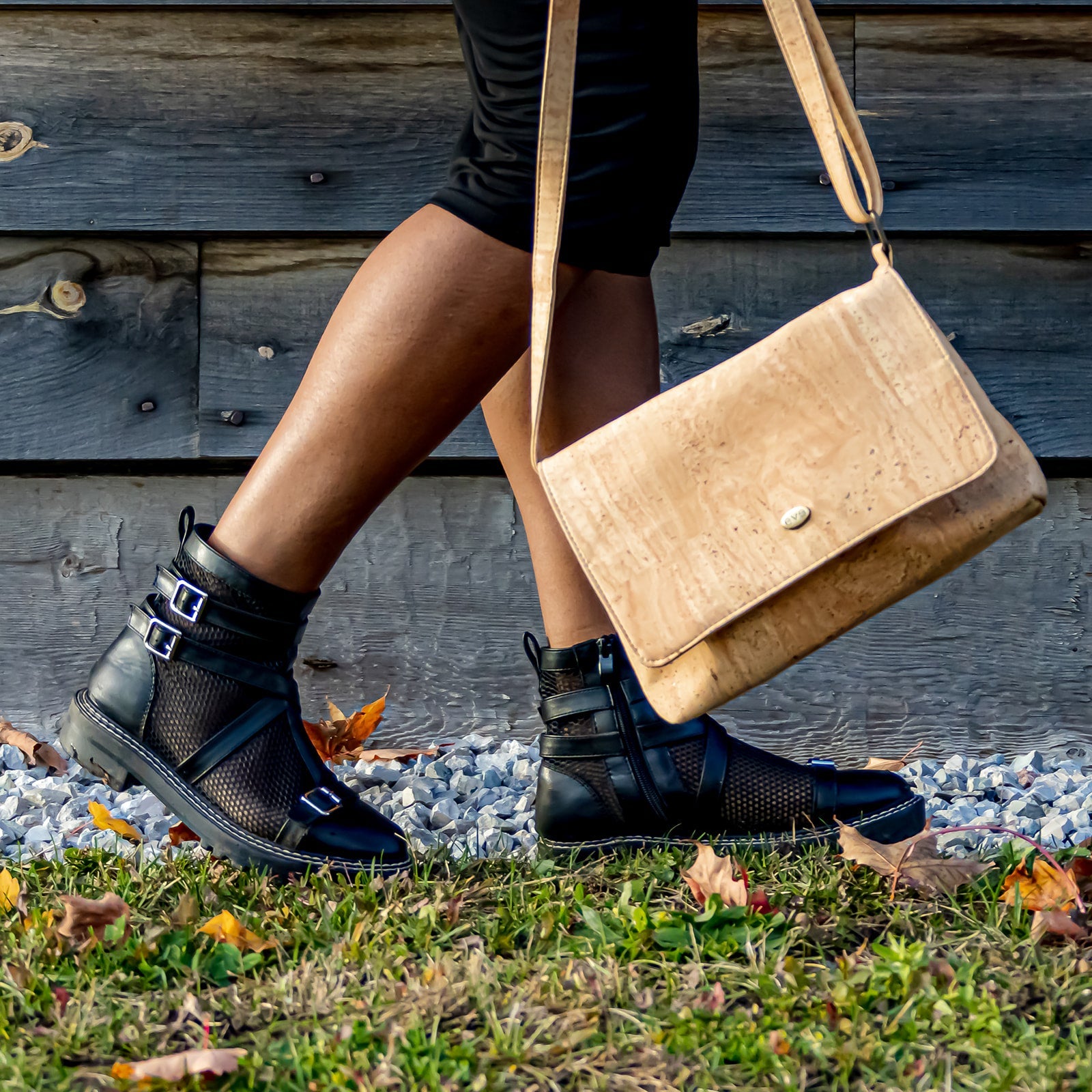Vegan cork purse outlet